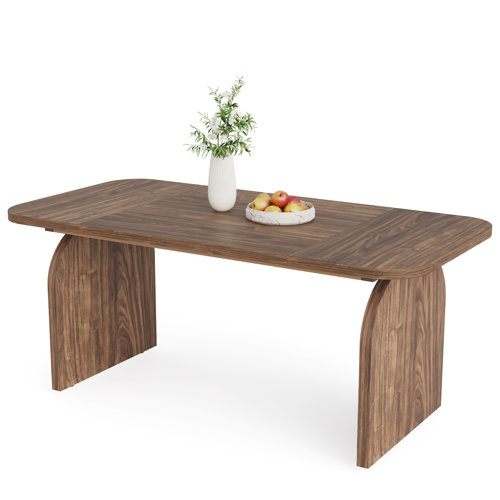 Red Barrel Studio® 63'' L x 32'' W Rustic Dining Kitchen Table